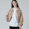 MG0F CHECK POINT BANDING JUMPER (BEIGE)
