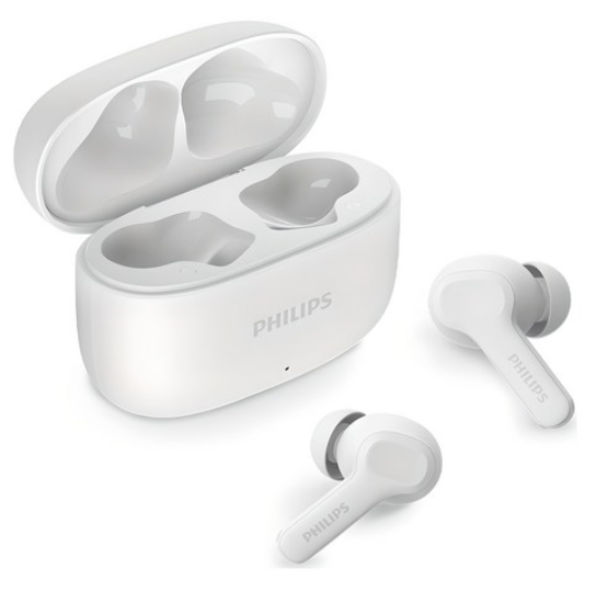 필립스 무선 ENC 노이즈캔슬링 이어폰 (TAT1109, 화이트)